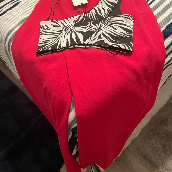 Zara crop top tank black and white Medium - Picture 2 of 3